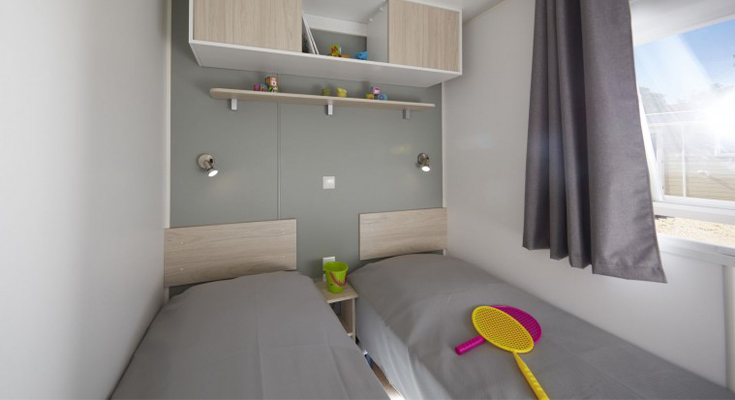 chambre enfant du mobil-home Comfort