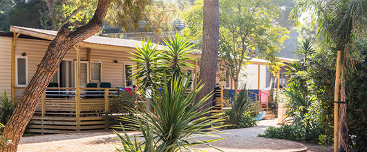 vue générale du camping Marina de Canet