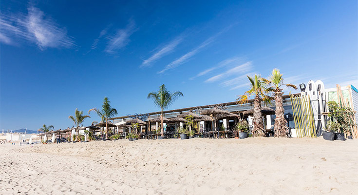 restaurant de plage