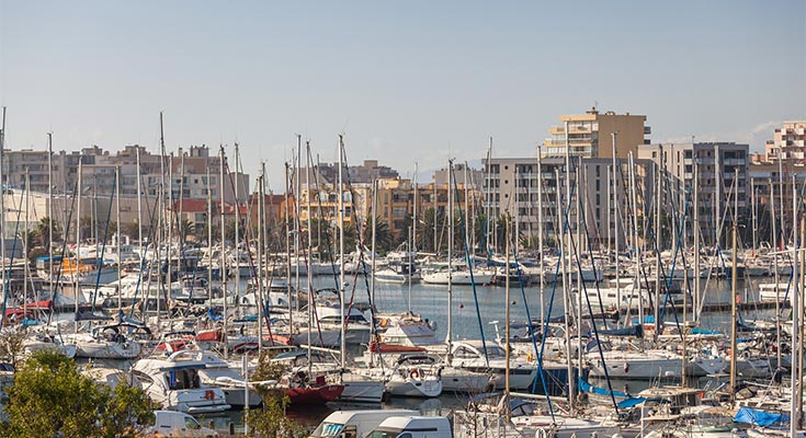 port de canet en roussillon